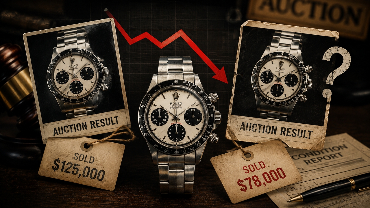What Happens to a Watch’s Value When It Appears at Auction Twice?